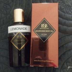 Lemonade Nourishing Body Oil - Gold Accents